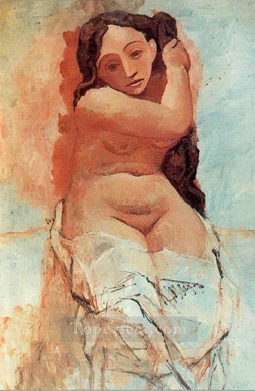 La coiffur 1906 Abstract Nude Oil Paintings